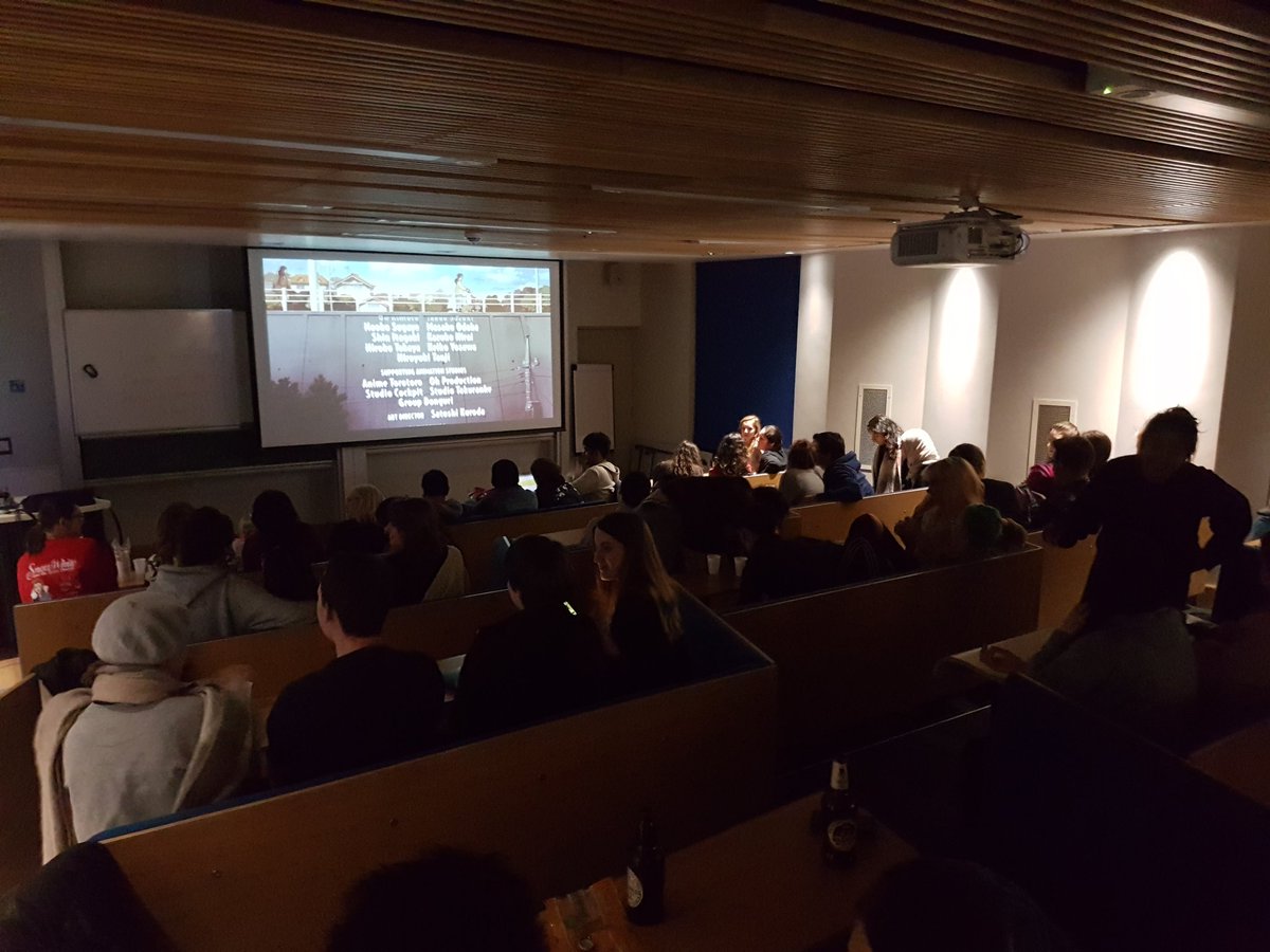 yusu_isa's tweet photo. Thanks to everyone who came and watched 'Whisper of the Heart', and huge thanks to World Cinema Society for putting it on for us!

Tomorrow is the last day of #GlobalWeek, and we're ending it with Food Fiesta! Tickets still available online or on the door so don't miss out! https://t.co/IPK8xmiPeK