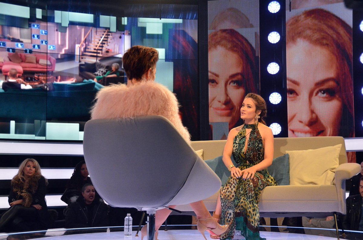 SundayStarNews's tweet photo. Jess Impiazzi looking great tonight. #cbb #bbuk #cbbjess #CelebrityBigBrother https://t.co/OgVE6hNQj2