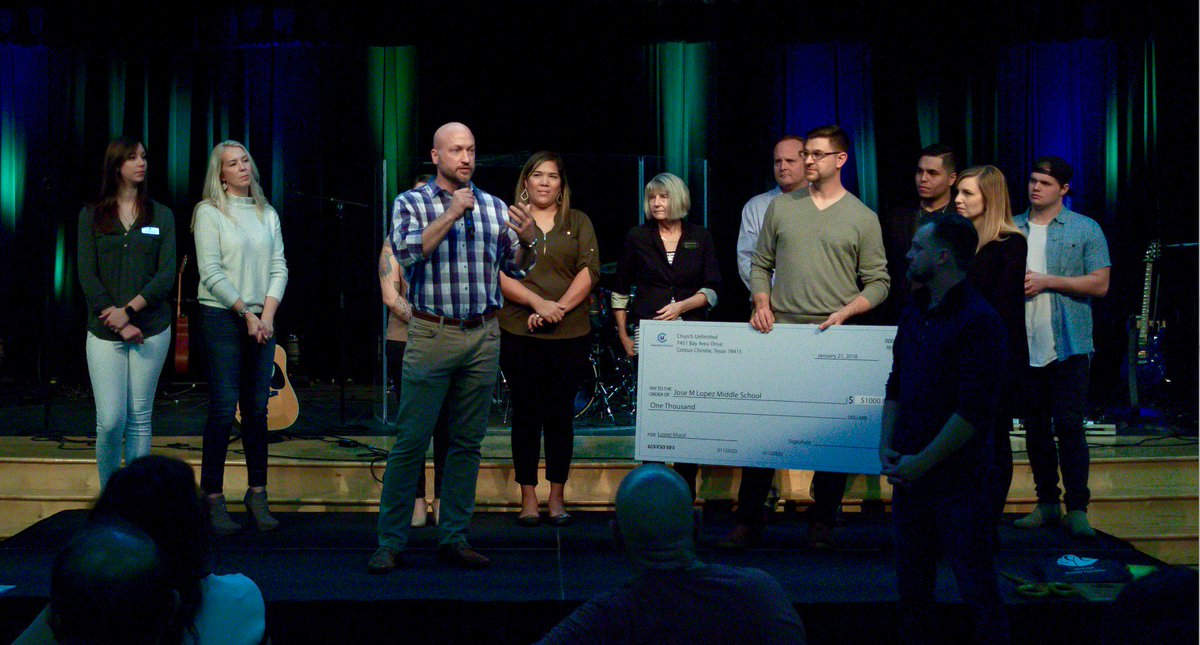 Thank you Church Unlimited for the generous gift to Lopez! Always so generous!