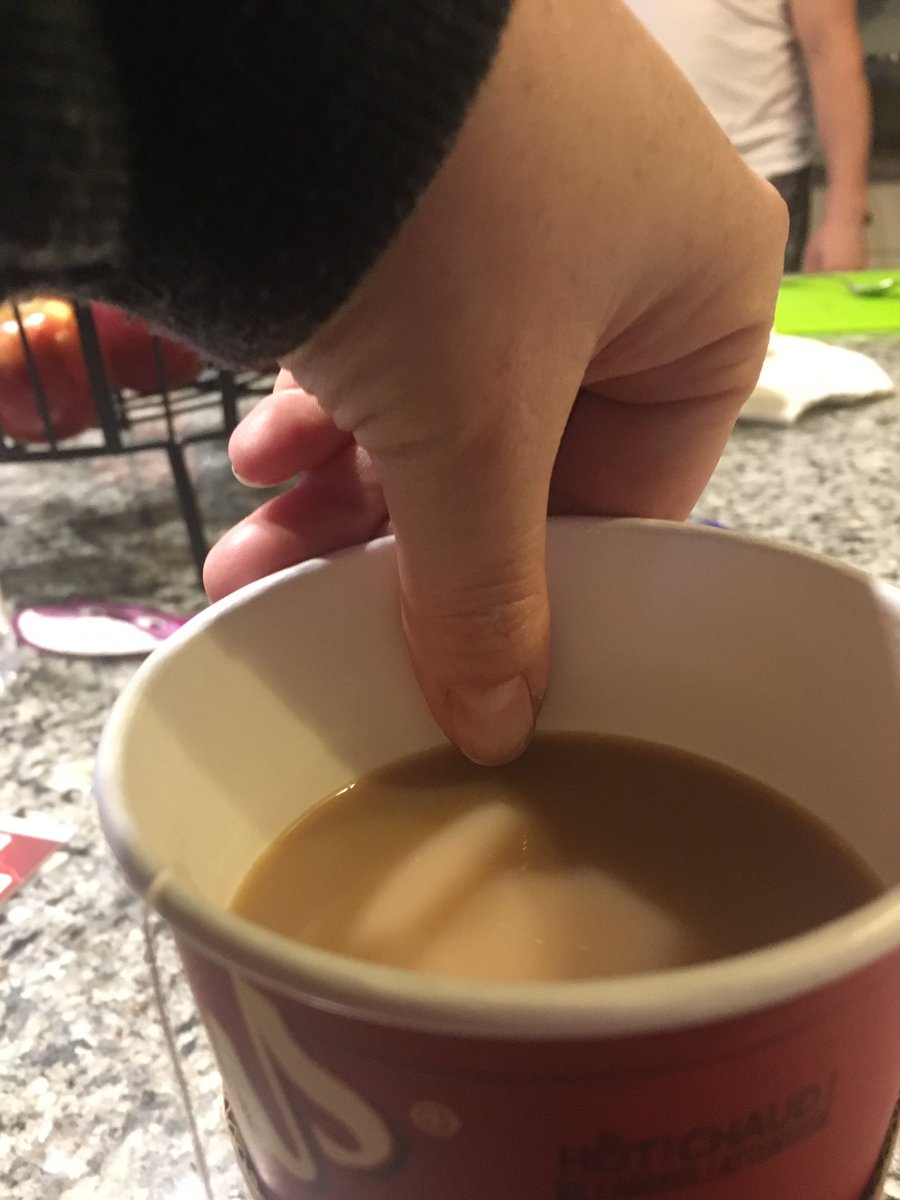 NProceviat's tweet photo. @TimHortons I fail to understand why this is a CONSISTENT issue?! Always at the same location! 🙄 I'm not paying for a medium in a large cup! https://t.co/gVHPwaDDjp