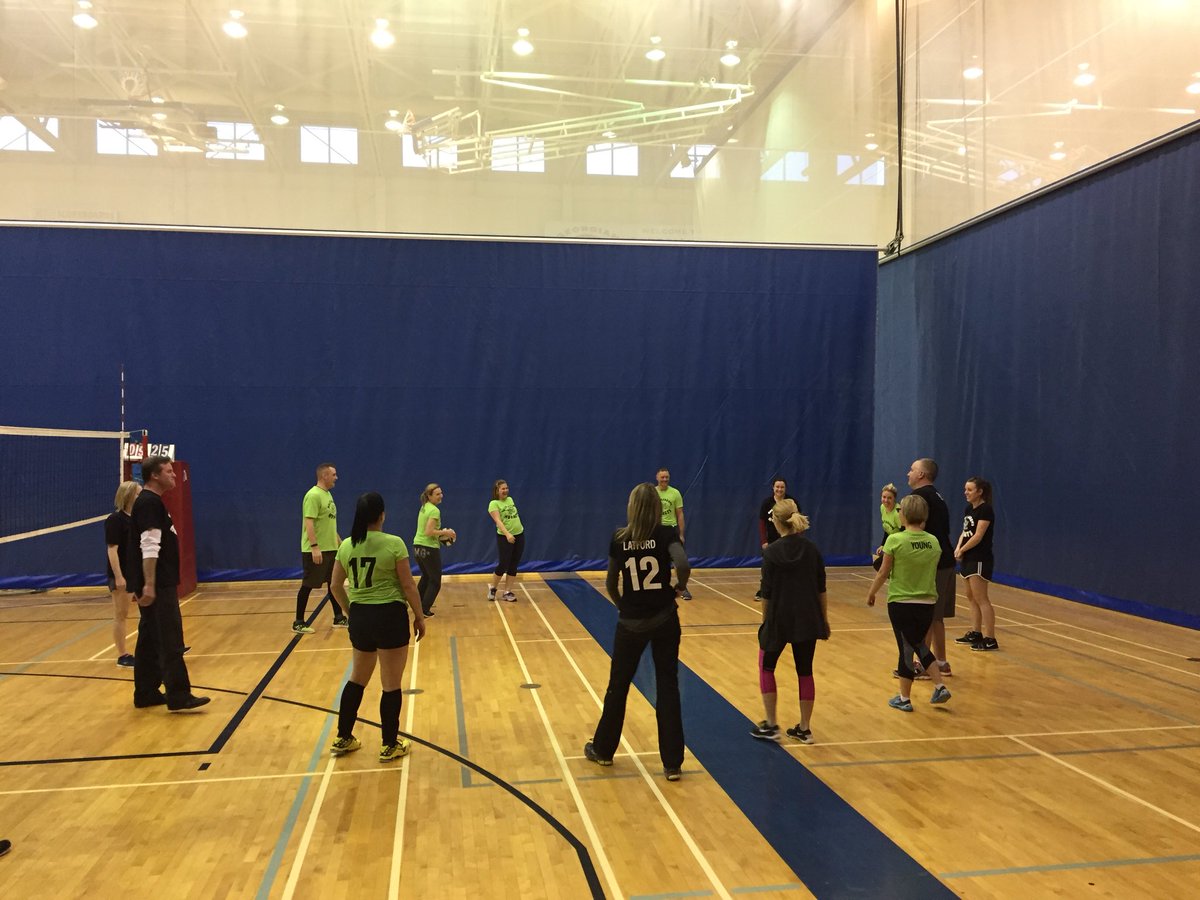A_J_Golding's tweet photo. The staff that plays together stays together! #bumpoff https://t.co/gUCx6T5ojR