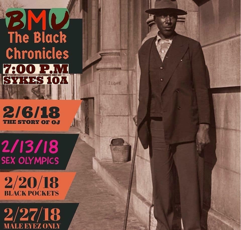 BlackMenUnited's tweet photo. Join BMU this Black History Month as we discuss our history, Black culture, finances &amp; buying black. There’s a program for everyone to enjoy this month so mark your calendars! See you on Tuesday (2/6/18) for “The Story of OJ” Sykes 10a @ 7:15 https://t.co/SxTbNkfiBM