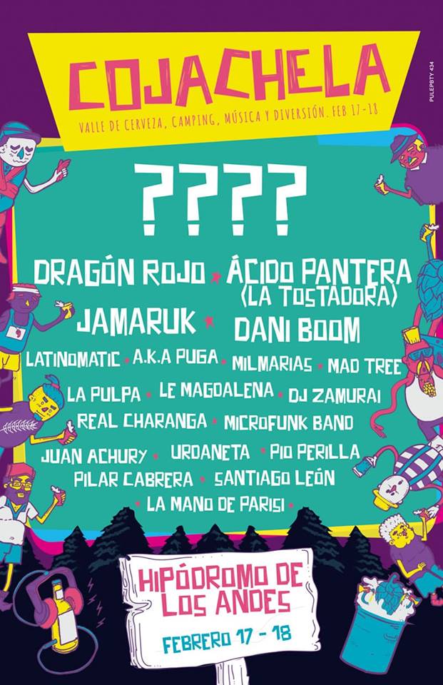 #FelizLunes #Bogotá Vive el #Cojachela 2018 Hipódromo de los andes gracias a <a href="/Breweekoficial/">breweek</a> ... este es el lineup 🍻😎🔜 hayevento.com//eventos/detal…