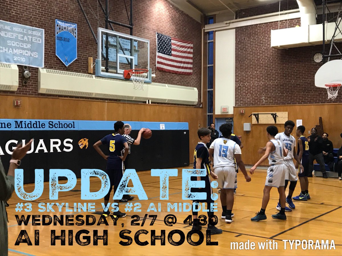 SkylineJags's tweet photo. 🏀🏀@SkylineJaguars vs @AIMStigerpride at @AIHSAthletics on 2/7! 🏀🏀 https://t.co/n7U1KgGMDO