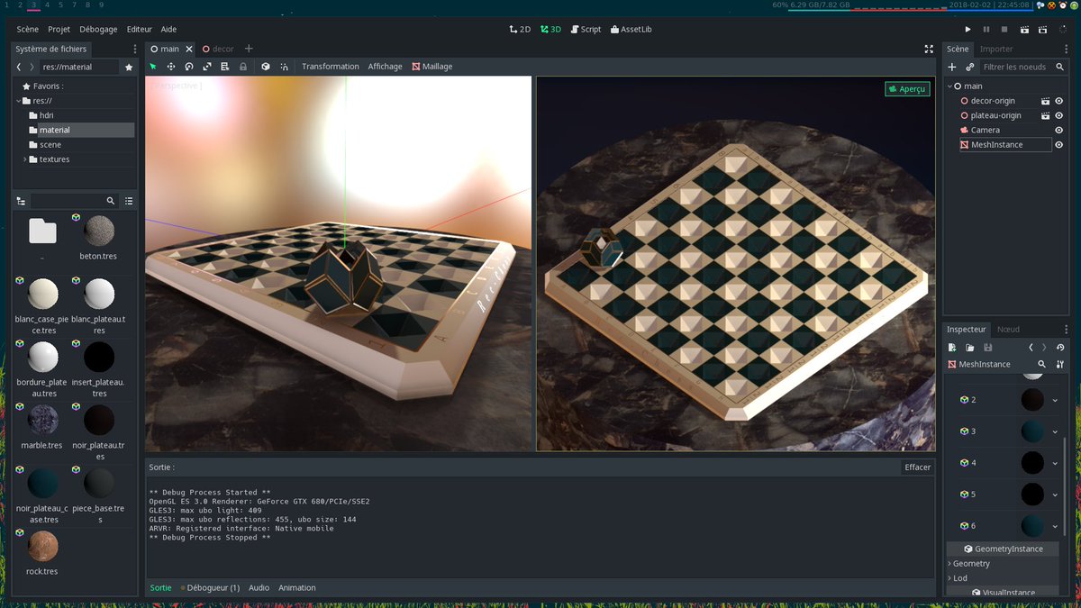 the_deep_chess's tweet photo. A screenshot of an early prototype of our recursive chess interface.
#chess #godot https://t.co/jX3aPvkvKT