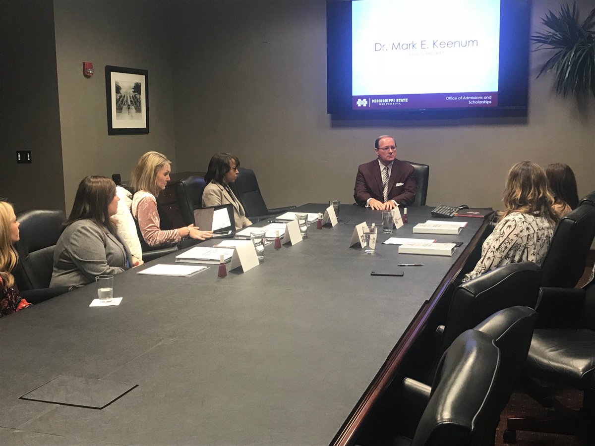 As one of the top universities in the SEC for transfer enrollment, we care about our transfer students! We were excited and thankful to host representatives from several MS community colleges on campus today as part of our Community College Advisory Board. #ChooseMSU