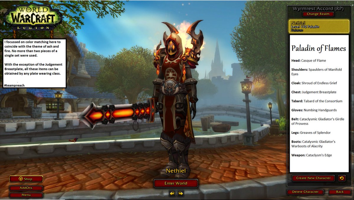CPT_Fields's tweet photo. @PreachGaming #PGTransmog https://t.co/3zR6aVuKxy