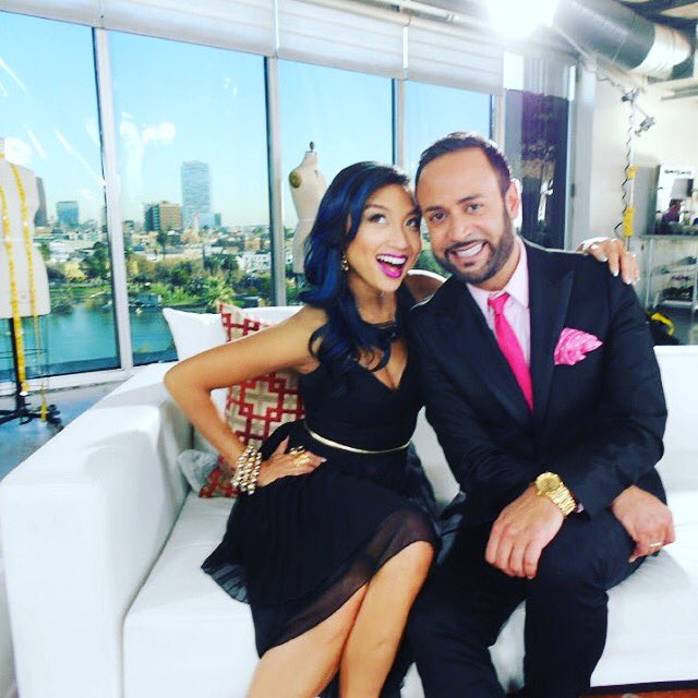 SentryxHQ's tweet photo. #FBF to filming with the FABULOUS @jeanniemai a @ProjectRunway #StyleaThon for the @StyleNetwork back in 2012 😍👍 #JeannieMai #NickVerreos #FlashbackFriday #StyleNetwork : https://t.co/yVHNzwlY5z
