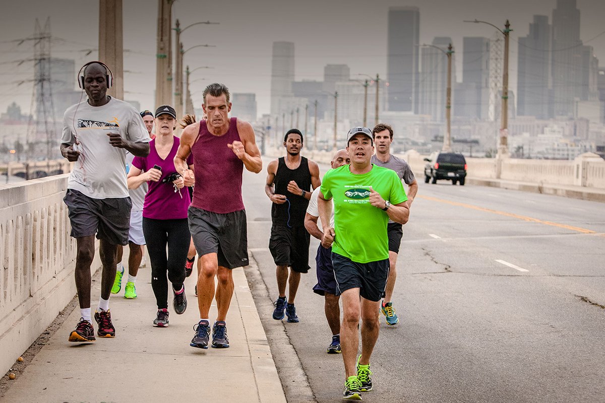 SBIFF's tweet photo. SBIFF 2018 Highlight: SKID ROW MARATHON
On LA's Skid Row, a criminal court judge organizes a running club comprised  of homeless, recovering alcoholics, and paroled men and women who seek to rediscover their sense of self-worth and dignity.
 Q&amp;A Screening Feb. 3, at 7PM Fiesta 5! https://t.co/Hg2MMX5We6
