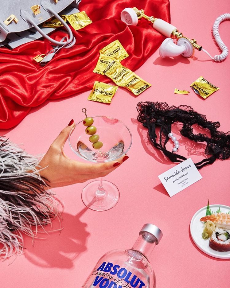 rafsimcns's tweet photo. sex and the city essentials, ph. by stephanie gonot https://t.co/s4IimSccCs