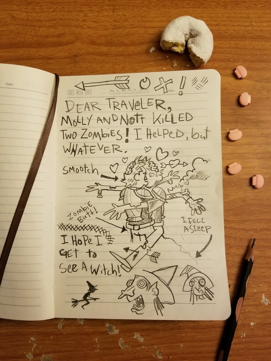 JestersNotebook's tweet photo. Journal Entry: 2
#criticalrole #criticalrolefanart @LauraBaileyVO @matthewmercer https://t.co/NUu89QB9BO