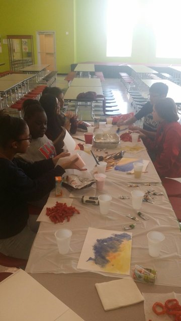 ZenithKidsTX's tweet photo. Afternoon paint party! #ZenithAfterschool #welovewhatwedo https://t.co/YXI1CNdEI9