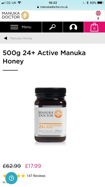 BESTLIFEUK's tweet photo. 70% off Manuka Honey?! Gimmie! https://t.co/MAqarq3ick  AL
#discount #Discounts  #ThursdayThoughts #MoneySaving https://t.co/cNAZJUWYYQ