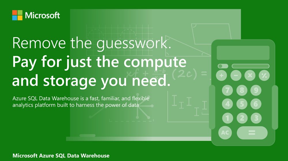 Azure's tweet photo. #AzureSQLDW is the only #cloud service enabling you to gain insights from #data everywhere. Find out more: https://t.co/UjZsIJAGLX https://t.co/ZSfMfaIpFy