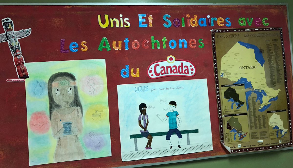 <a href="/esclacitadelle/">ESCLaCitadelle</a> cornwall, solidaires et UNIS avec les autochtones du CANADA pour réconciliation et changer ENSEMBLE <a href="/CSDCEO/">CSDCEO</a> le monde #CSDCEOpnmi