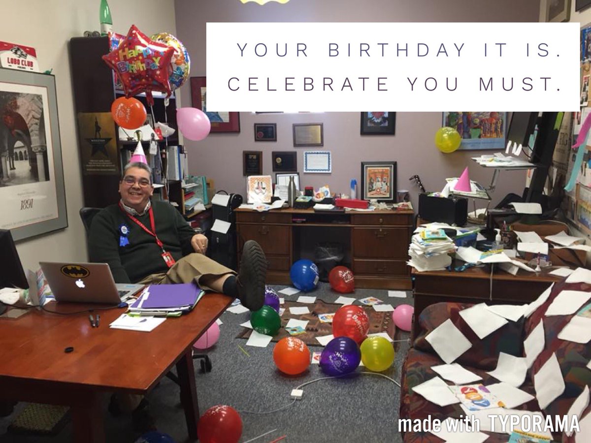 Happy Birthday, Ralph!  From all of us at #rmacac 🎊