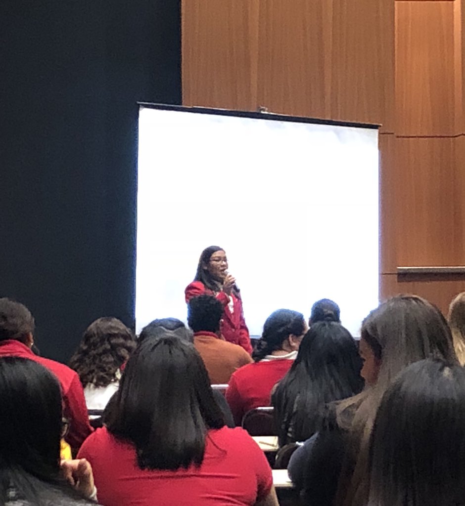 TheLatestStrike's tweet photo. FCCLA representing strong at the Leadership Conference in Corpus Christi! #ConstructingLeaders #RegionV https://t.co/ka0iYAnBhu