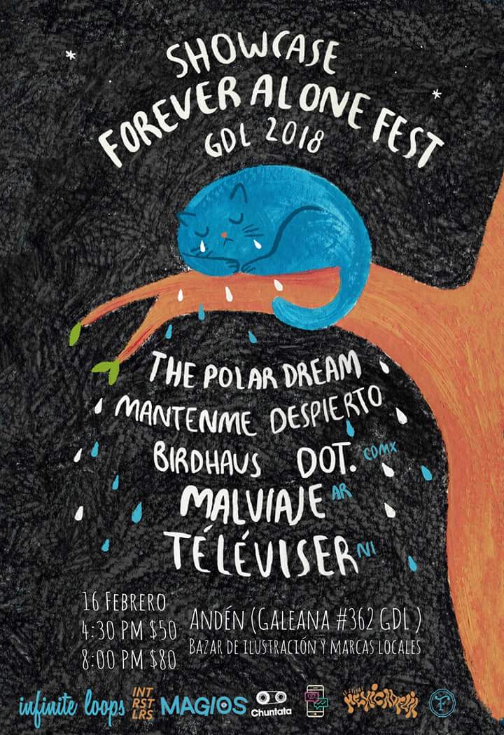 OficialKMA's tweet photo. ¡Ya listos para el cotorreo!  @ThePolarDream, @birdhausOST, DOT, @MalviajeMusica @Televiser @Mexicadelia @fafmx @ChuntataMusic @INTRSTLRSMX  #MathRock #postrock #RockProgresivo #Guadalajara https://t.co/KthuuREeNV
