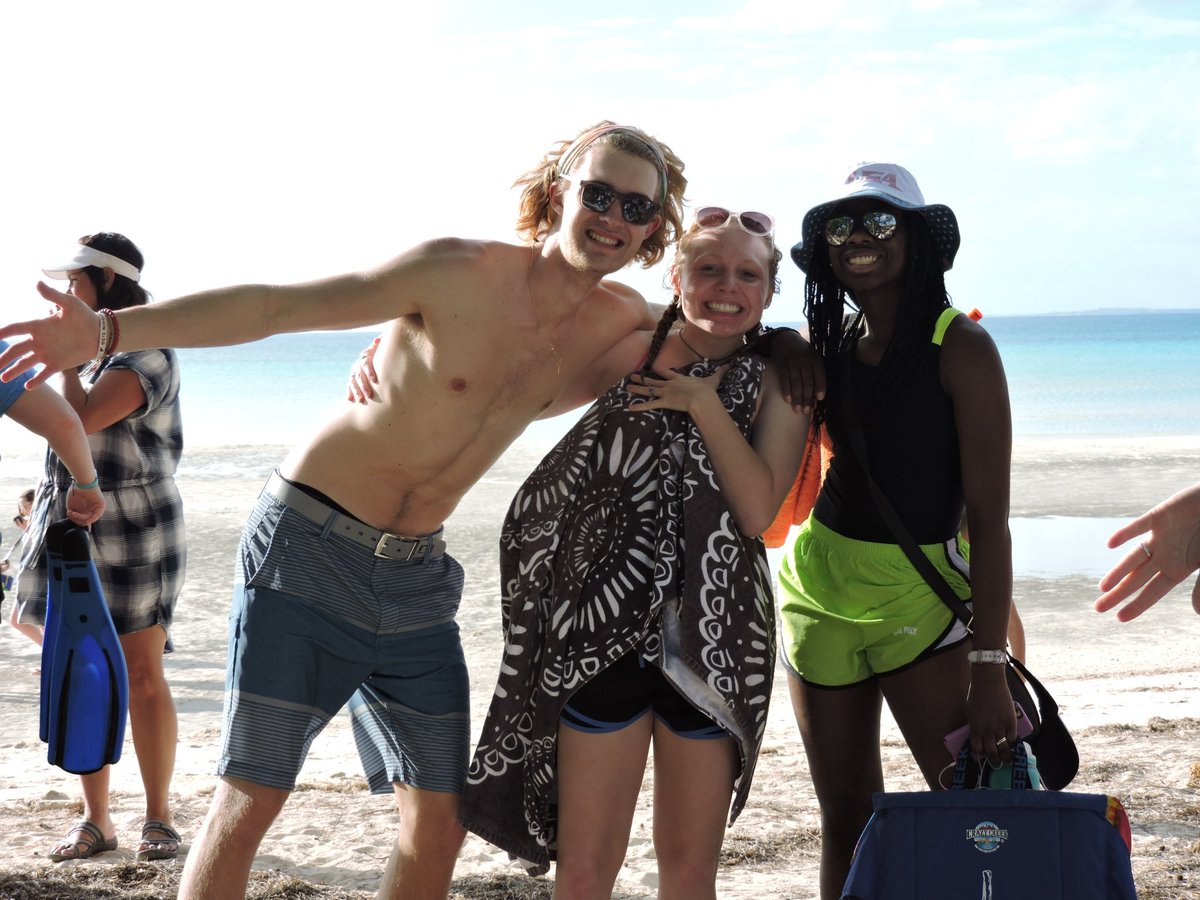 linkacademy_'s tweet photo. What a day in the Bahamas!
We did some prep work for our first project, snorkeled and tooka trip to Cocodimama Beach!
#BahaLink🌴 is going to be quite the month! https://t.co/lrAB37k8hm