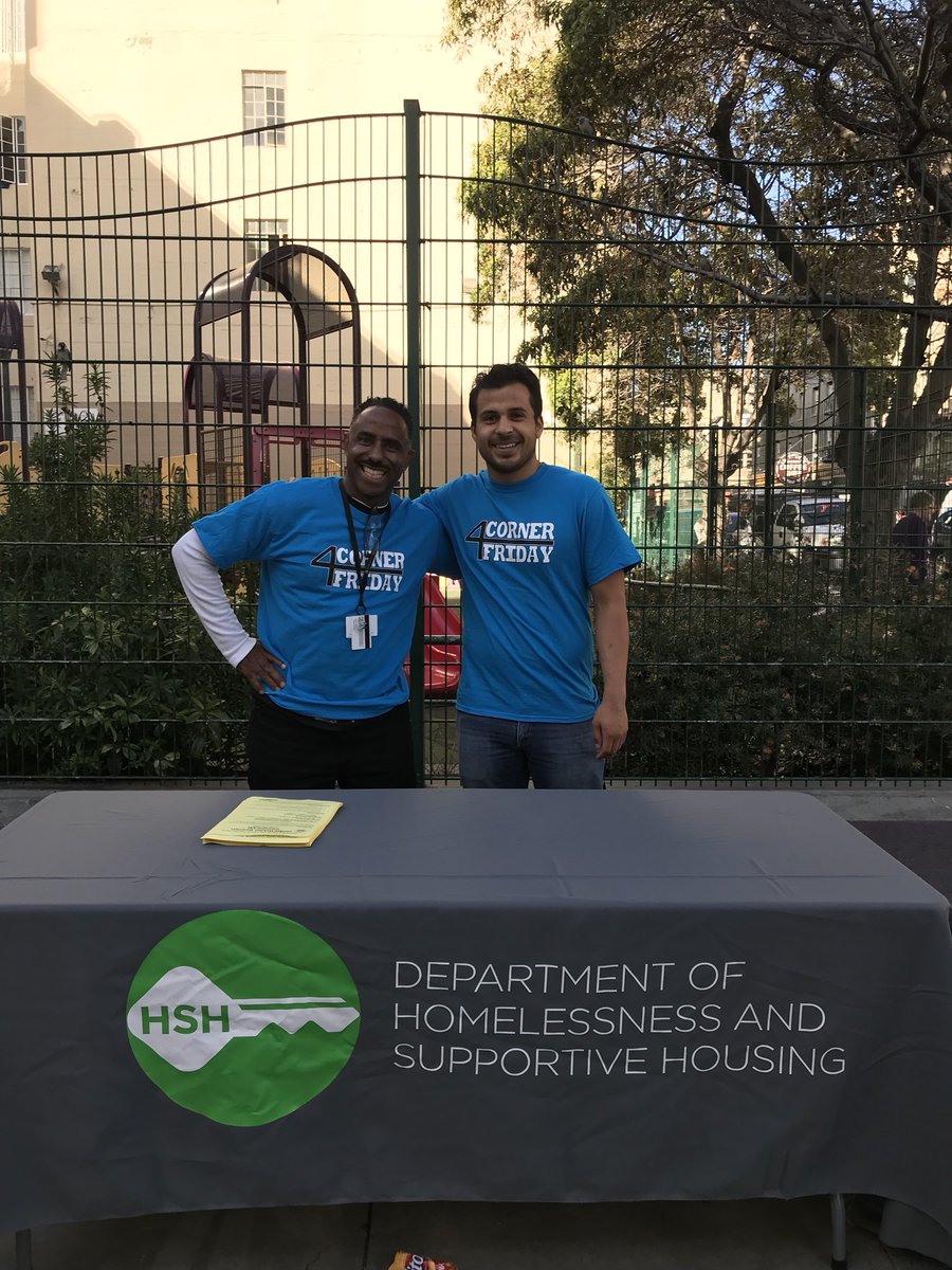 SF_HSH's tweet photo. HSH is out at #4CornerFriday. Excited to move our headquarters to the block. https://t.co/DDoiIr4cgk