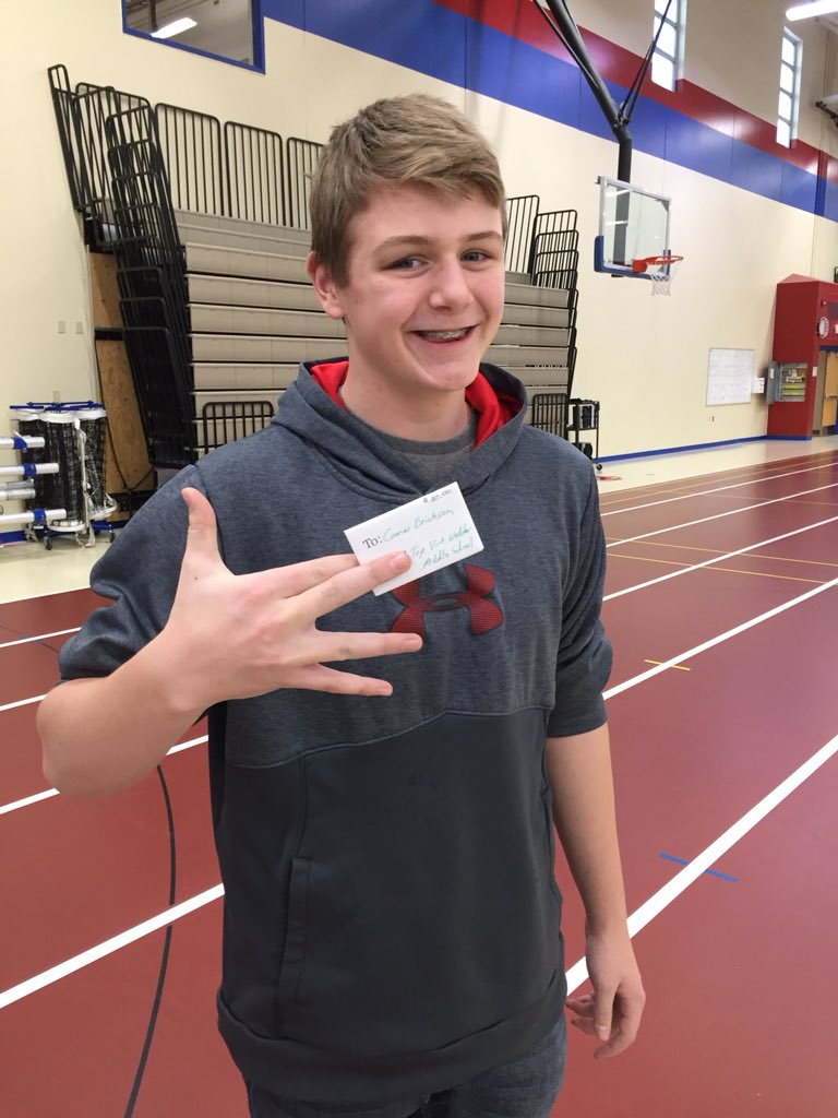 tpetreikis's tweet image. Final day of #MathWeek2018! Conner took the top score for Middle School Virtual Welding! #productivestruggle 
@npsd1 @JFullerTE