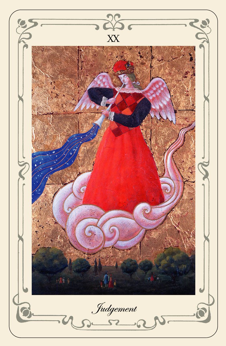 ステラ薫子 これから出張です タロットは 審判 迷うときは終わりました さあ最後の決断を とカードが告げています あなたは今 運命のターニングポイントにいます どうしようか迷っていたことに決着をつけて 絶対に幸せになるんだ という強い意志