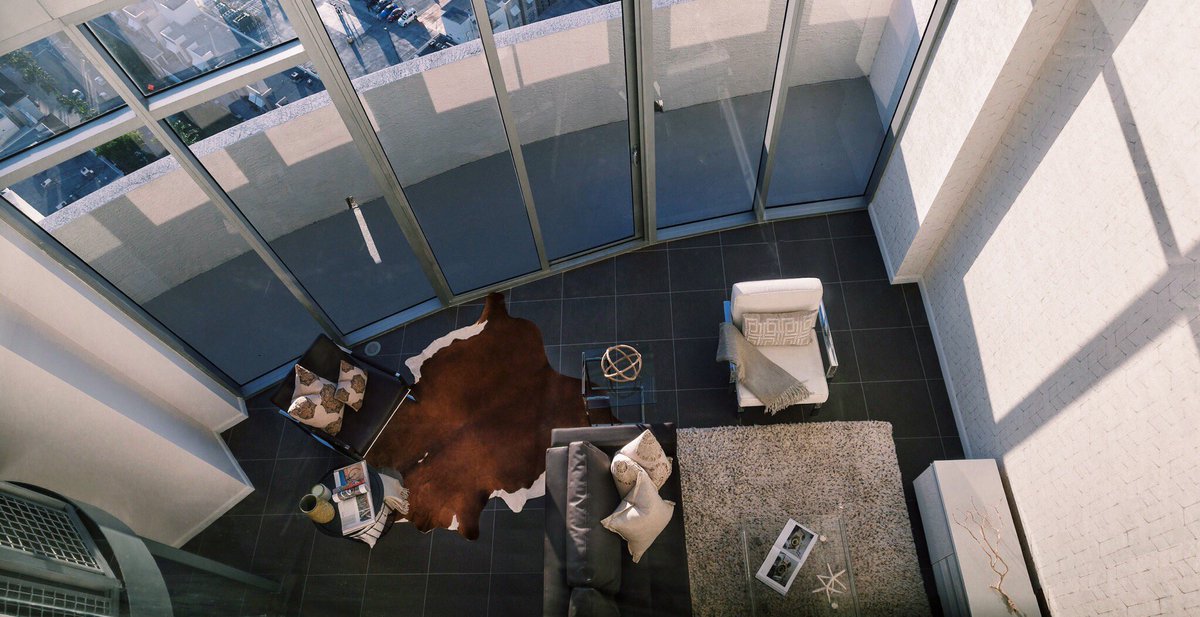 A birds eye view of PH3 at #4Midtown.
