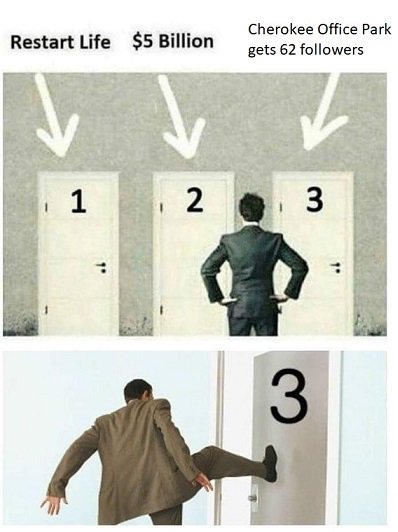 Dear #CherokeeNation,

Today marks my last day in the office park, but I will continue memeing from Tysons. Thank you for continuing to follow the #1 source for news