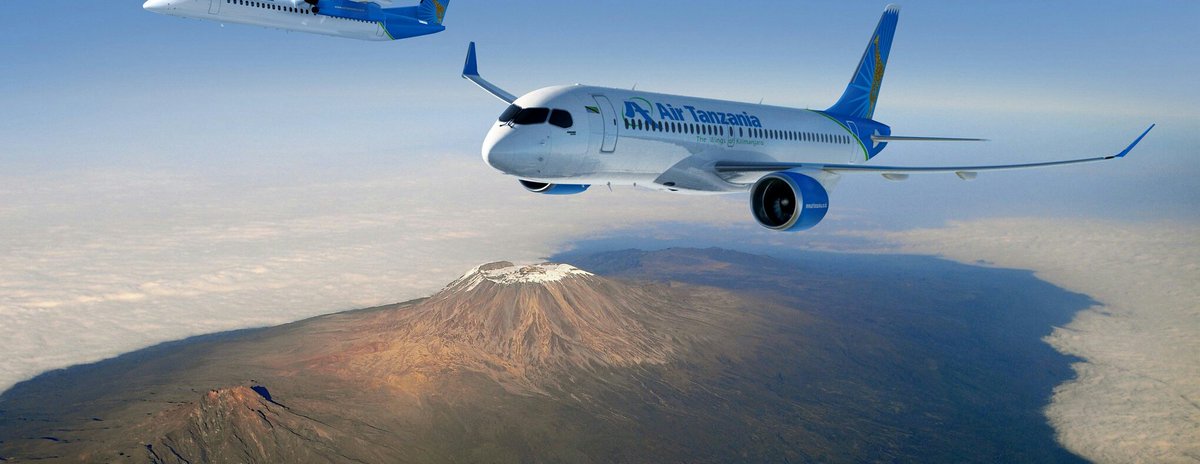 eastafricaaero's tweet image. Did you know? that Airtanzania will be the first airline in africa to operate the #bombadier  #CSeries  #cs300 air craft