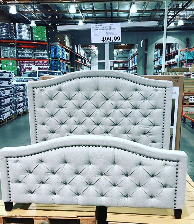 Costco Deals On Twitter This Queen Size Tuft Bedframe Is