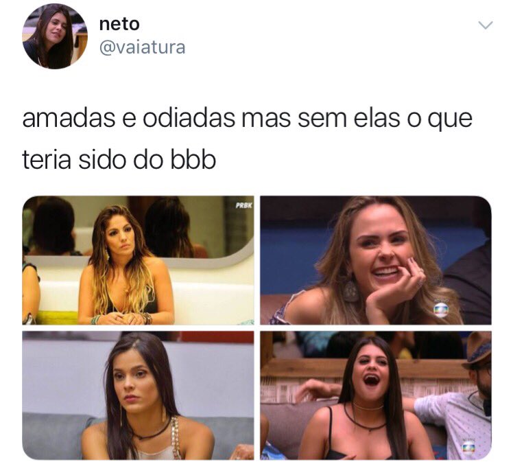 varixsreality's tweet photo. O que pensam// O que realmente é. #BBB18 https://t.co/dVnhhB87Cc
