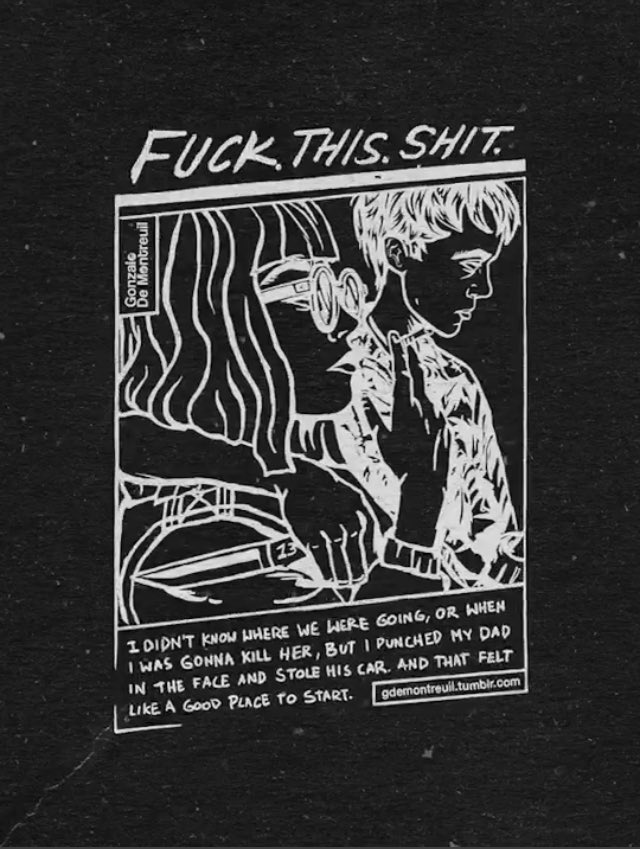 TEOTFWSP's tweet photo. FUCK.THIS.SHIT.
#TEOTFW #TheEndofTheFxxxingWorld https://t.co/ndMV5m4Bdb