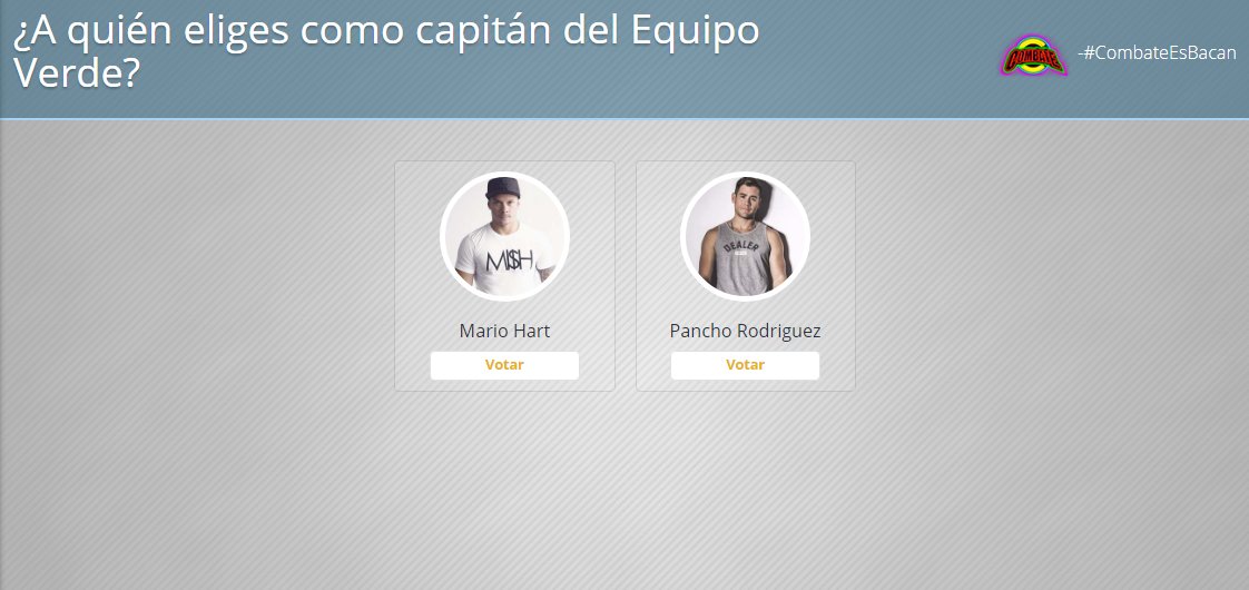 atvpe's tweet photo. ¡A VOTAR! Tu voto es determinante para elegir al capitán del #EquipoVerde https://t.co/kIQ7qfe5LM #CombateEsBacán https://t.co/1aOojgT8u4
