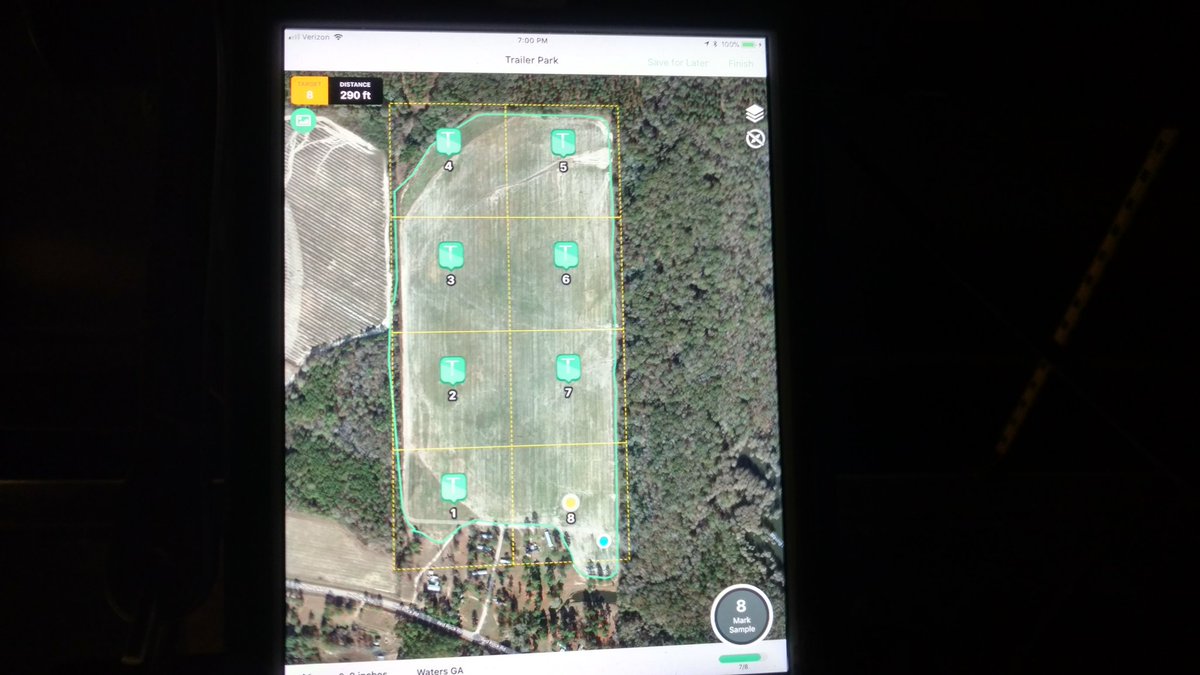 MHancock74's tweet photo. Getting some soil samples pulled tonight, rain is coming Sunday.
#CropProductionServices
#Echelon https://t.co/XkayXwDsPX