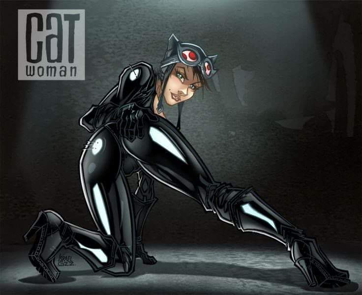 "I'm Catwoman, time for some play time, for this Kitty. pic.twitt...