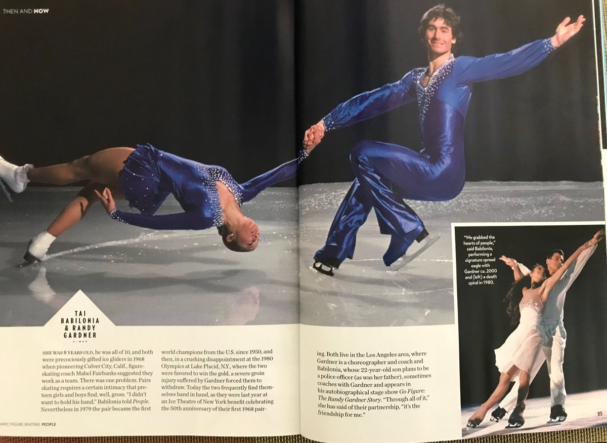 TheRinkPro's tweet photo. @people Special Edition. @taiskates @theRandyGardner “Olympic Figure Skating” issue. https://t.co/UtdKWWxUuS