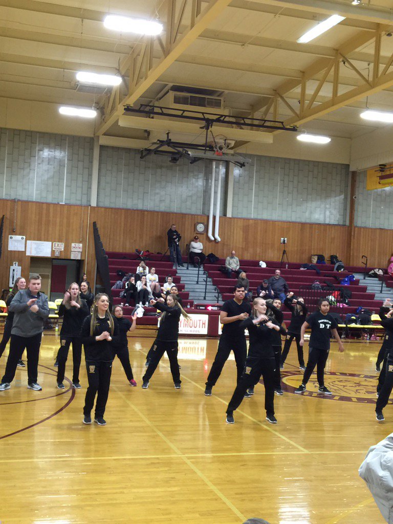 <a href="/WeymouthHighDT/">Weymouth Dance Team</a> very nice halftime show at the  Natick vs Weymouth girls varsity bball game!!