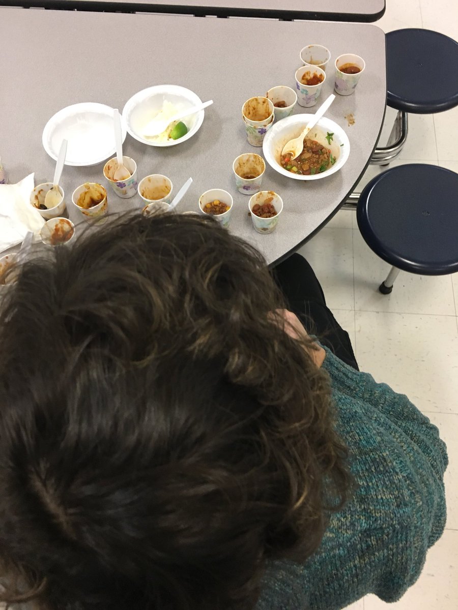 padmoreLTES's tweet photo. First Annual Chili Cook-Off! 🌶 https://t.co/dLXeTAJfYJ