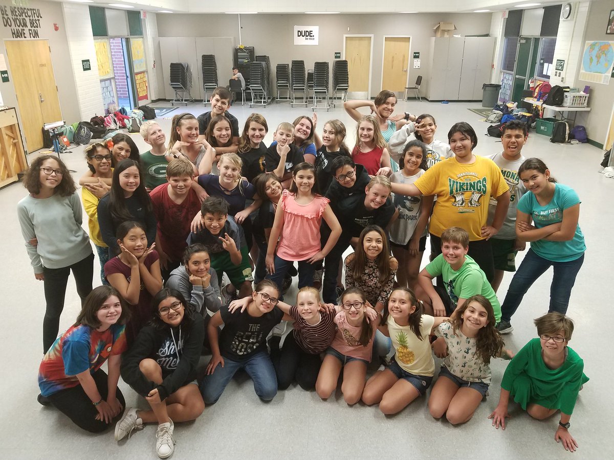The Cast of RMS's Seussical the Musical is working hard for the show in April. Keep up the great work!