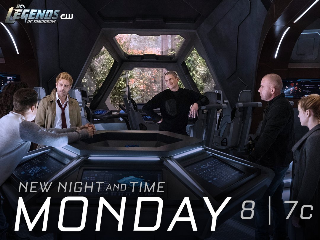 Head back to the Waverider in ONE WEEK when DC's #LegendsOfTomorrow returns next MONDAY at 8/7c on The CW!