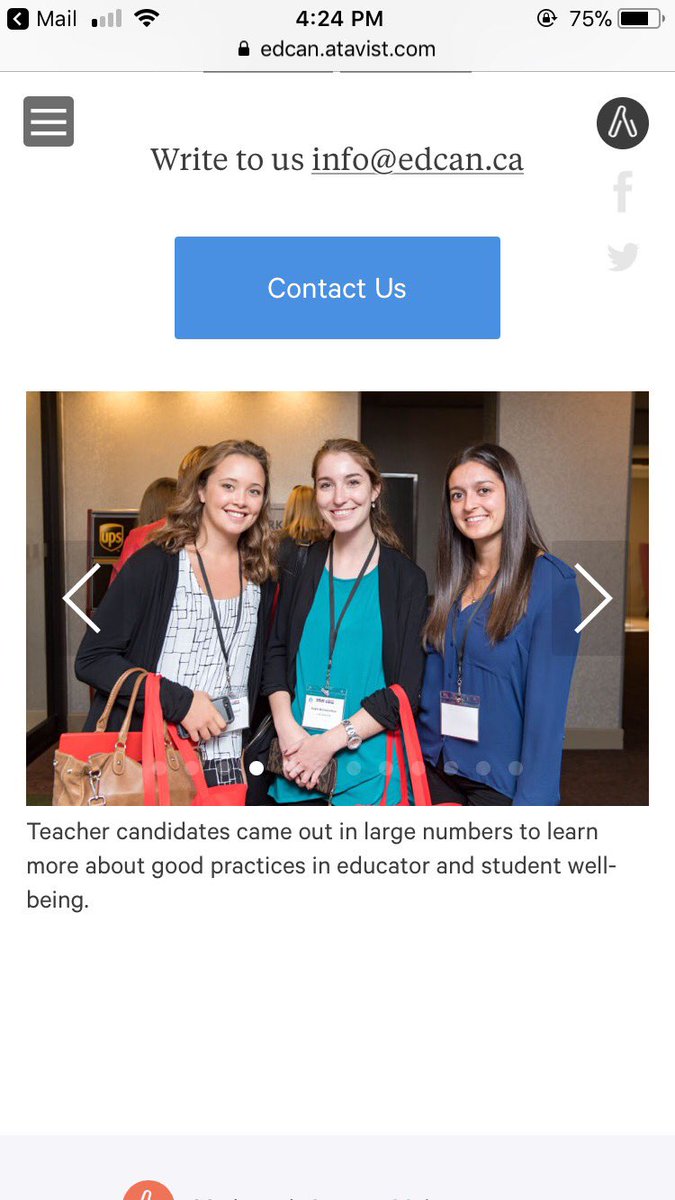 So awesome to be featured on <a href="/EdCanNet/">EdCan Network</a> website for the well-being symposium we attended!