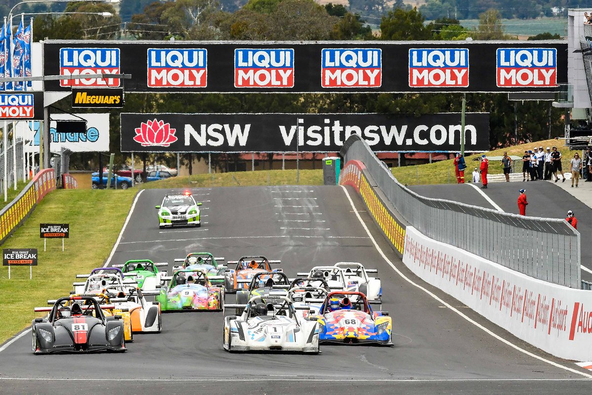 RAMotorsportsAU's tweet photo. The opening round of #RadicalAustraliaCup at the #B12Hr was an epic race between a champion and a rising star waged from lap 1 to lap 18. Read all about it; https://t.co/VYVpwELQn2 https://t.co/6hHWNHeT4g