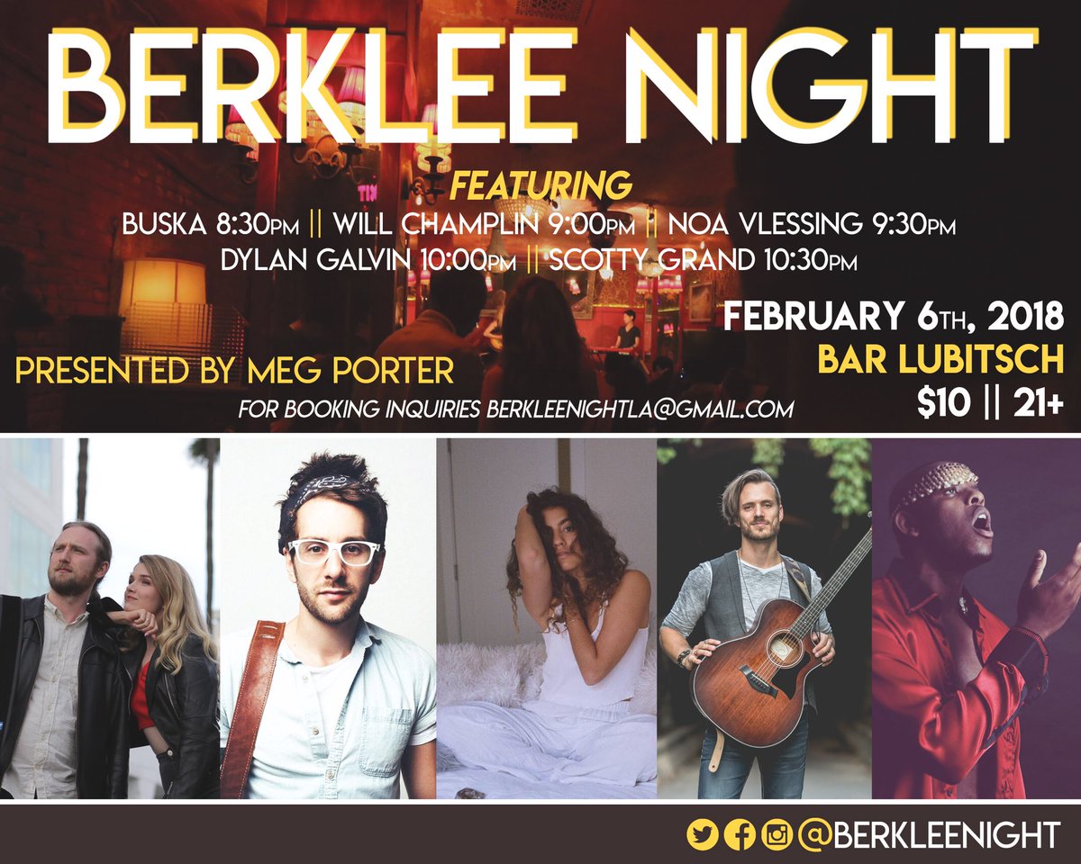 Berklee Night LA tweet media
