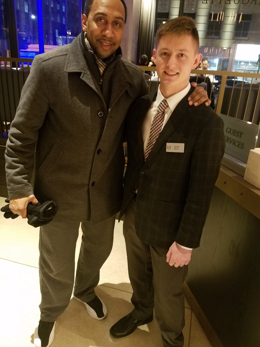 jamesdspeaks's tweet photo. Thank you @stephenasmith for the opportunity to meet you this week and serve you! https://t.co/rD3XMjRnjh