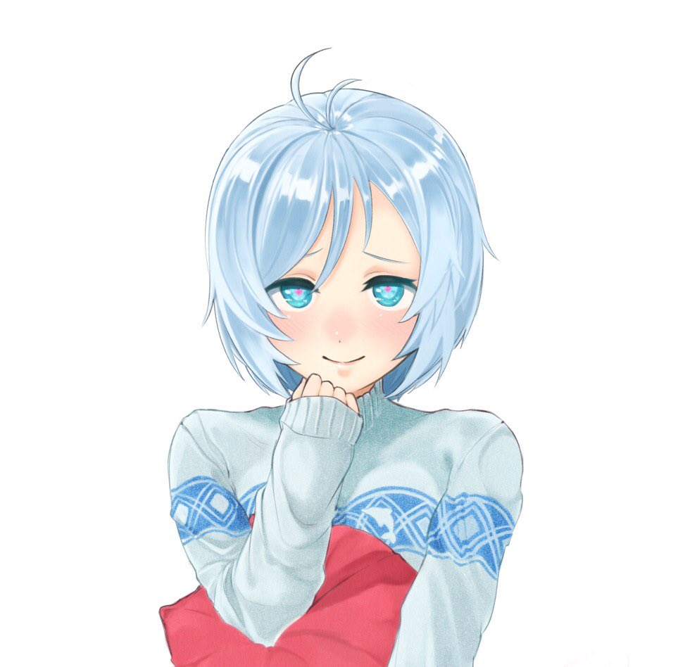 電脳少女YouTuberシロ 「背景何も浮かばなくて真っ白です。シロだけに。

…は?
#SiroArt #バー」|ふかひと/Skebやってますのイラスト