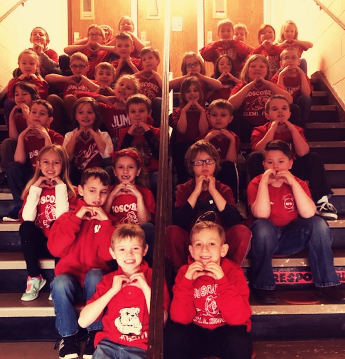 SchmidDanelle's tweet photo. Boscobel Elementary kicking off heart disease awareness month with Gundersen #gundersenboscobel https://t.co/rpaQAgOvwJ