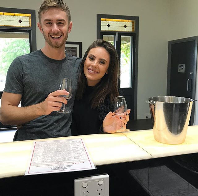pokolbinestate's tweet photo. This beautiful couple enjoying some wine time today 🍇🍷 @lauren_kelly_mua https://t.co/Md1U0rPjPG