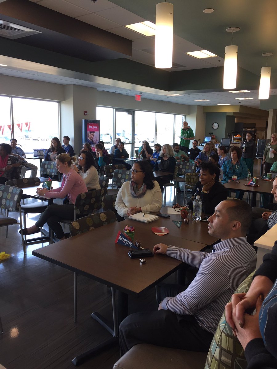 TiffaniHRVP's tweet photo. StoneSprings had a great week hosting our 1st 2018 town hall meetings this week. 5 sessions and our theme was the Super Bowl. Awesome attendance and a really nice time giving staff an opportunity to have voice. #sshcproud #stonespringshc https://t.co/0U6j9FoiBm