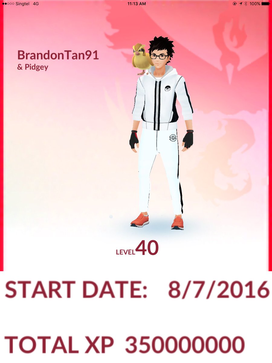 picture Brandon Tan Pokemon Go brandontan91 ar twitter achieved 350m