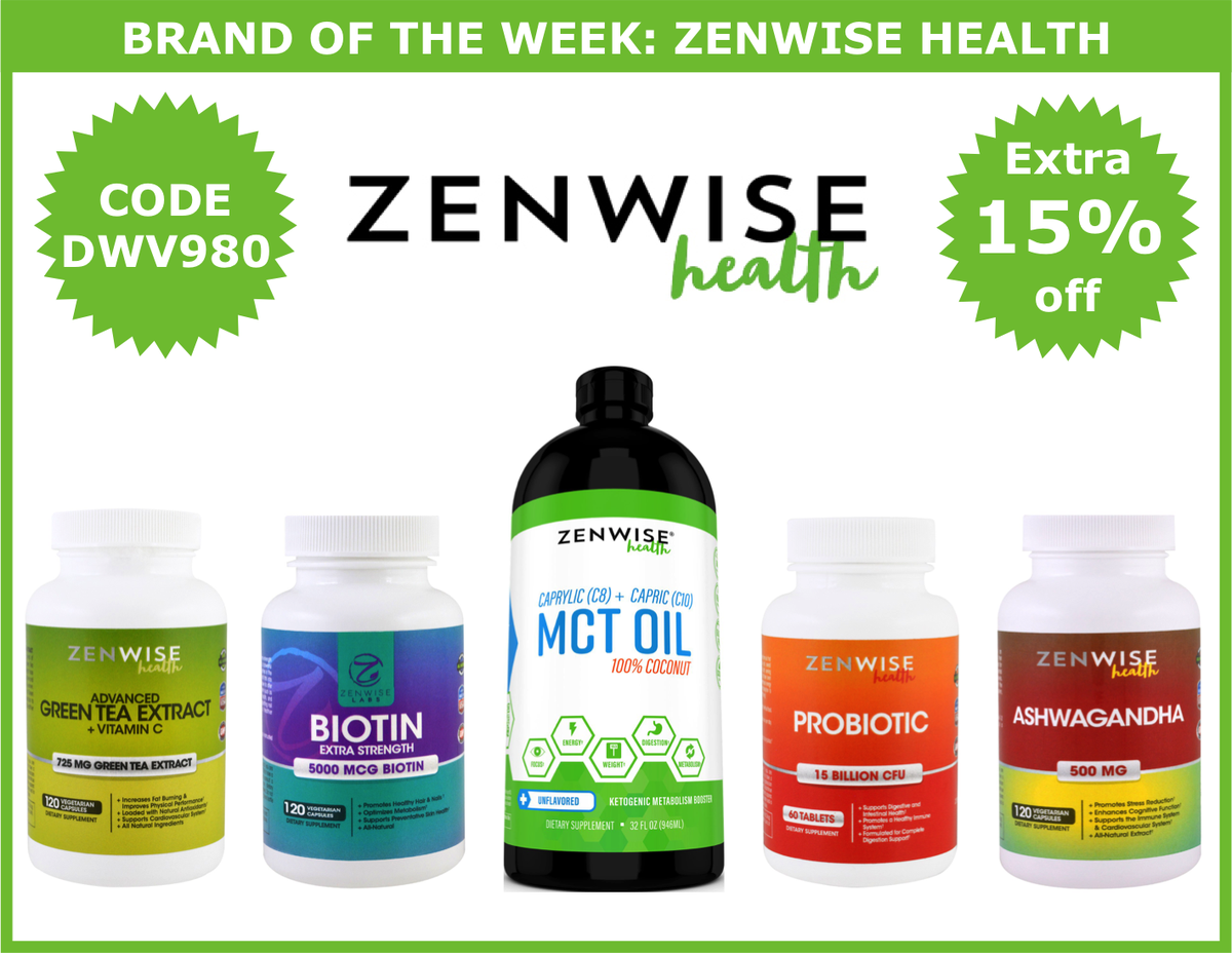 dwv980's tweet photo. 🍀Extra 15% off #ZenwiseHealth - https://t.co/JFEtEODHRM
✅Ends 02/07 10:00 am PST
✅Use code DWV980
#iHerb #Vitamins #HairGrowth #Stress #Sleep #Herbs #Ayurveda #FishOil #Omega3 #Collagen #OilMCT #CaprylicAcid #Probiotics https://t.co/YeRmd46lgX